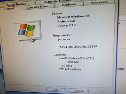 Photo of free Very Old Windows XP PC (Breadsall DE21) #2