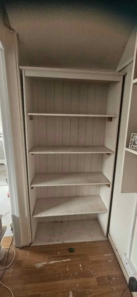 Photo of free 2 x wooden book shelves (Hampton TW12) #1