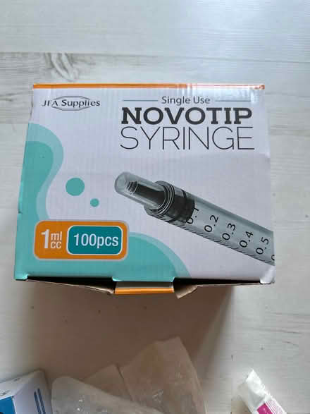Photo of free 1ml syringes (Oldfield Park BA2) #1