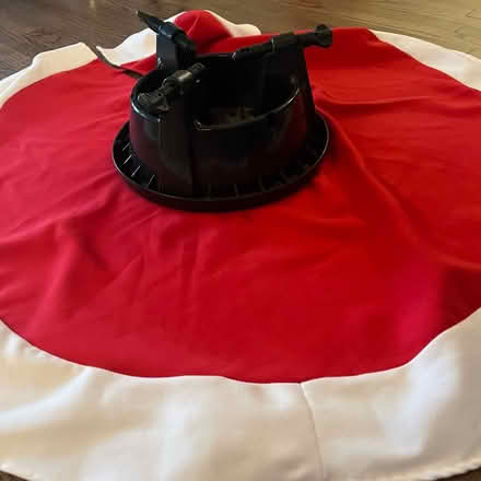 Photo of free Christmas tree stand and skirt (Upper west side) #2