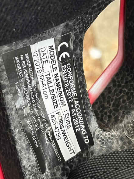 Photo of free Child’s cycle helmet (Langley SL3) #3