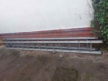 Photo of free Extending ladder 2 x 12 foot link together. (Boulton Moor DE24) #2