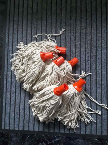 Photo of free 6 mop heads, brand new, unused (The Rock TF3) #1
