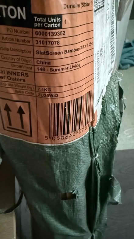Photo of free Bamboo Screening (Sale M33) #1