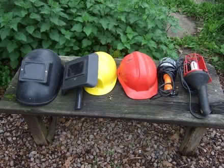 Photo of free Safety helmets/welding masks/ lamps (Brotheridge Green WR8) #1