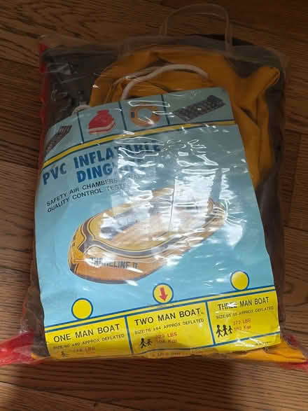 Photo of free Inflatable dingy (Little Eaton DE21) #1