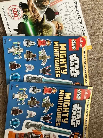 Photo of free Star Wars Lego sticker books (Surbiton KT5) #1