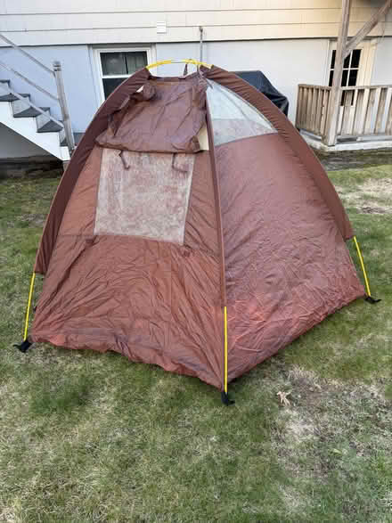 Photo of free 3-person nylon dome tent (Woburn - four corners) #1