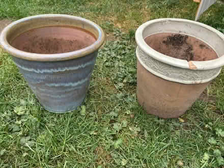 Photo of free Two plant pots 30cm diameter (Henlow SG16) #1