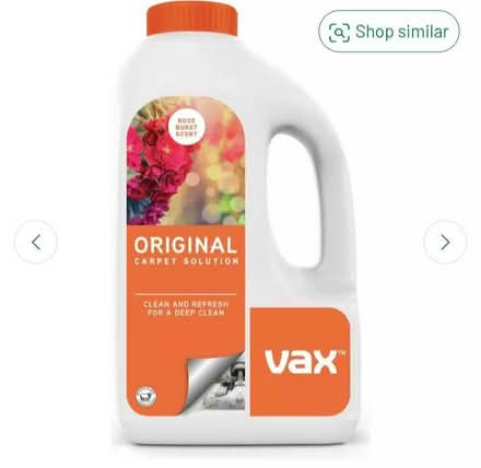 Photo of Vax carpet cleaning fluid small amount (Downhead Park MK15) #1