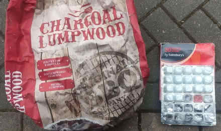 Photo of free BBQ equipment (fuel & tools) (Tiffield NN12) #2