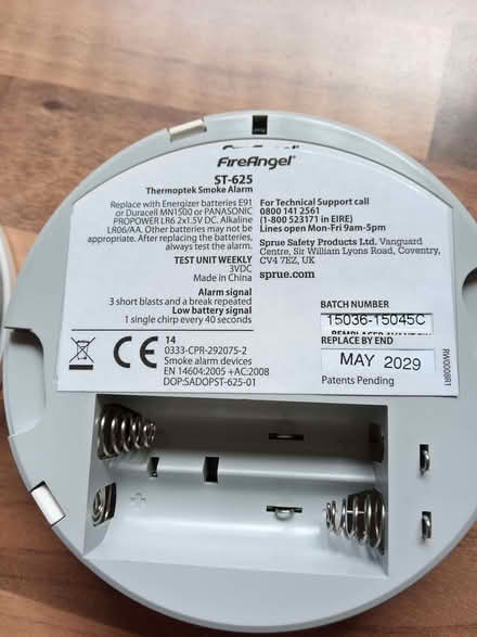 Photo of free Smoke Alarms "FireAngel". (Penrith CA11) #1