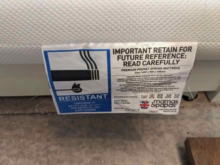 Photo of free Cot bed, ivory and mattress - M&S (Appleby-in-Westmorland CA16) #3