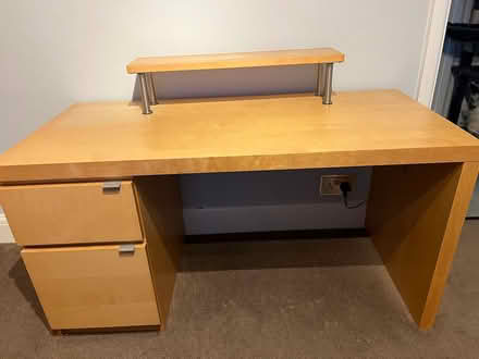 Photo of free IKEA Malm desk beech (Bromley BR1) #2
