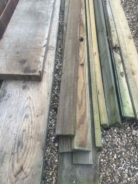 Photo of free Pile of wood, scaffolding, feather (Thurnby Leicester LE7) #4