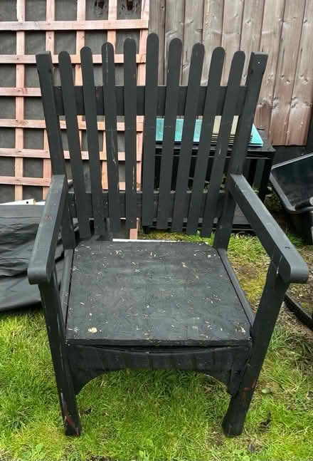 Photo of free Wooden Chair (Heywood OL10) #1