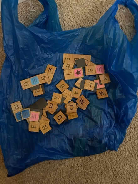 Photo of free Scrabble tile magnets (SM1) #1