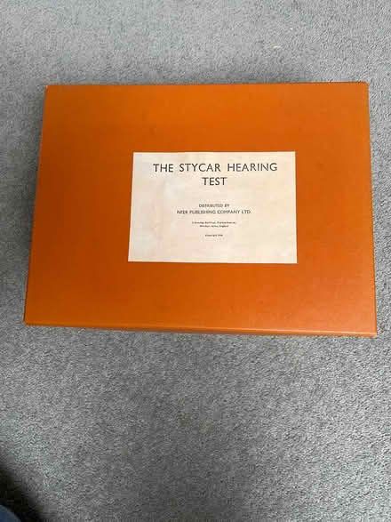 Photo of free Stycar hearing and vision test kits (Bromley BR1) #1