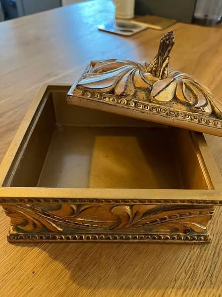Photo of free Gold decorative box (Beckenham BR3 3NL) #2