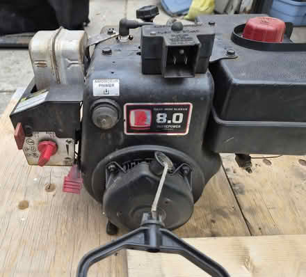 Photo of free 8 hp Tecumseh 4 stroke engine (Lawrence and Warden Avenues) #3