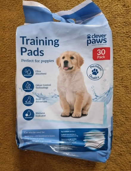 Photo of free Puppy Training Pads x ~15 (Highway SL6) #1