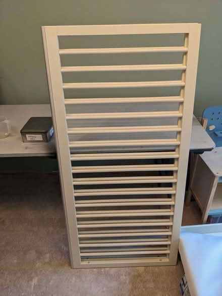 Photo of free Cot bed, ivory and mattress - M&S (Appleby-in-Westmorland CA16) #1
