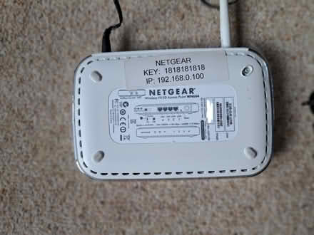 Photo of free Netgear WN 604 wireless N150 access point (Molesey KT8) #2