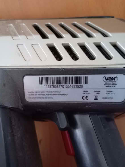 Photo of free VAX cordless battery vacuum cleaner (Reading West RG1) #2