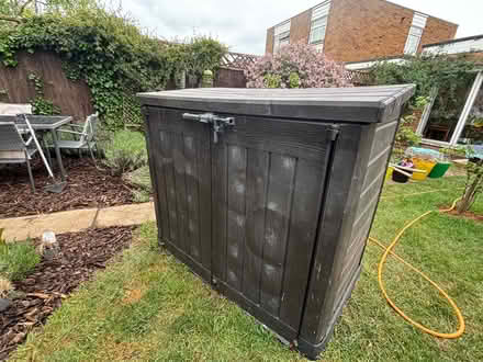 Photo of free Keter bin storage box (Henlow SG16) #1