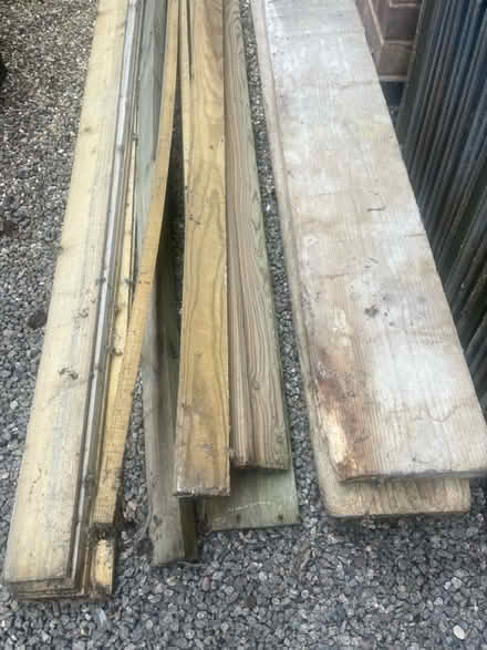 Photo of free Pile of wood, scaffolding, feather (Thurnby Leicester LE7) #3