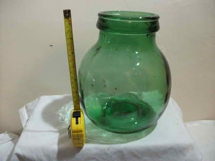 Photo of free Glass Jar and Pedestal Bowl. (Penrith CA11) #1