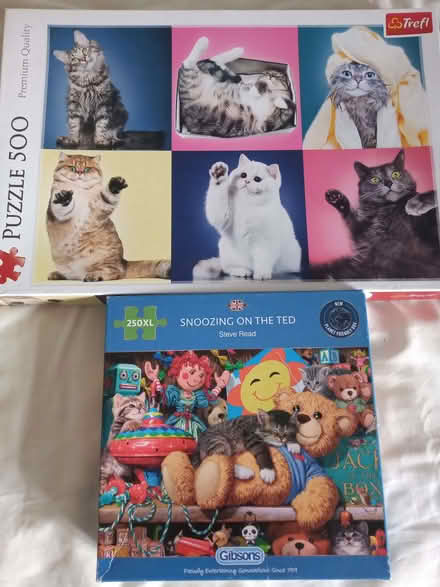 Photo of free 3 jigsaw puzzles - 500, 500 & 250 pieces (Maidenhead SL6) #1
