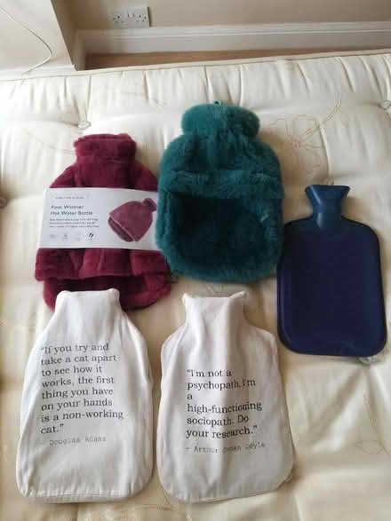 Photo of free 5 hot water bottles (Penwortham PR1) #1