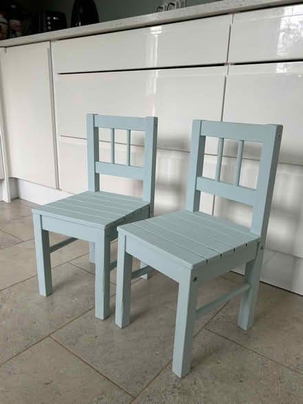 Photo of free Two wooden children’s chairs (Little Chalfont HP8) #2