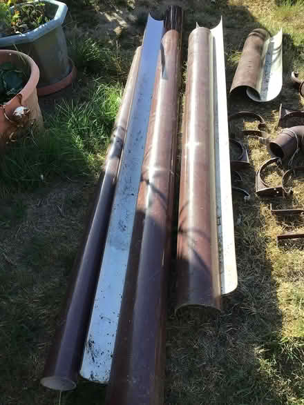 Photo of free Brown guttering (North Walsham, NR28) #1