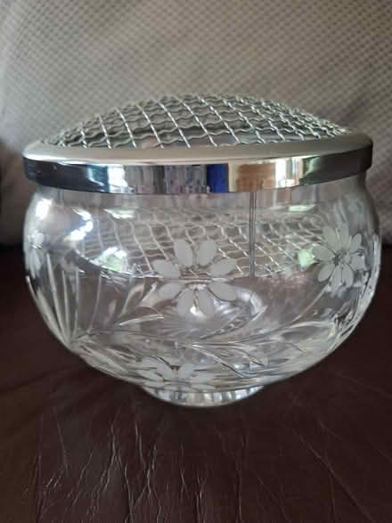 Photo of free Cut glass rose bowl (Brocton ST17) #1