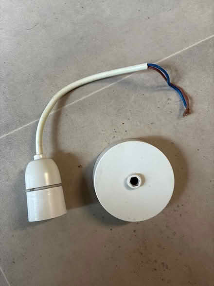 Photo of free Ceiling rose and pendant (Peachcroft OX14) #1