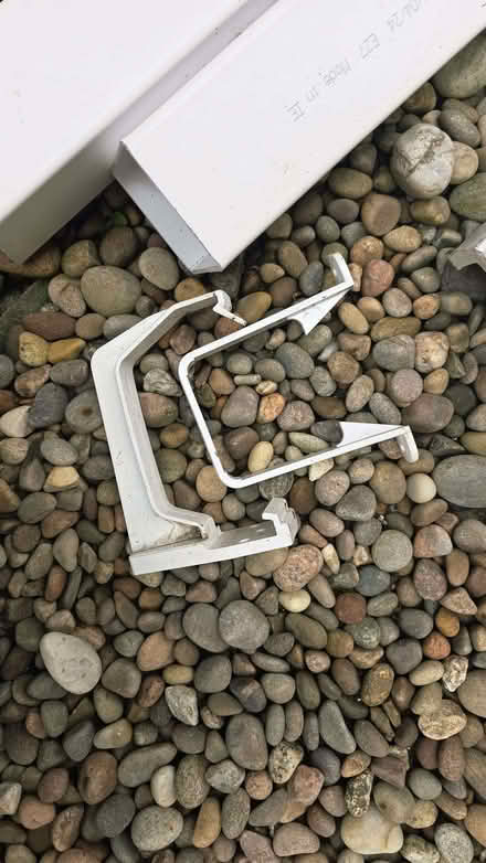 Photo of free White uPVC downpipe, gutter, fittings, soffit, fascia (Stone Cross BN23) #3
