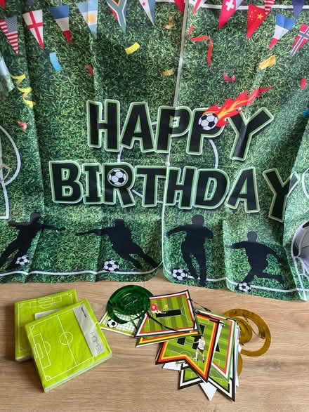 Photo of free Football themed kids birthday pieces (Florence Park OX4) #1