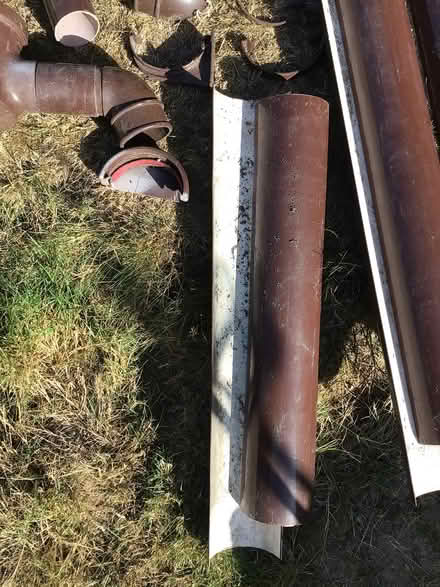 Photo of free Brown guttering (North Walsham, NR28) #2