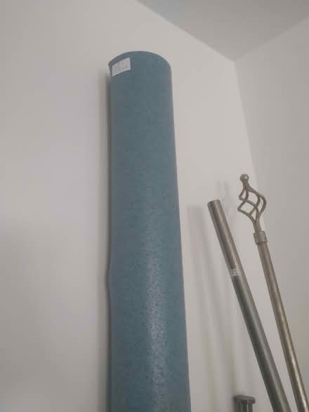 Photo of free Blue Vinyl Flooring Offcut (Cupernham Lane, Romsey SO51) #1