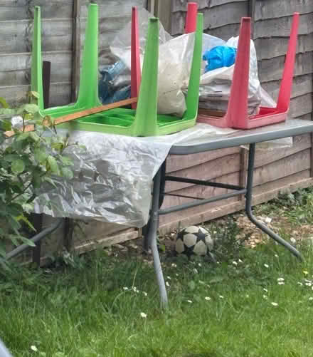 Photo of free Garden table (Datchworth SG3) #1