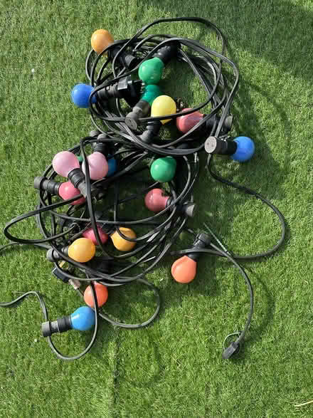 Photo of free Coloured outdoor lights (Horsham North RH12) #1