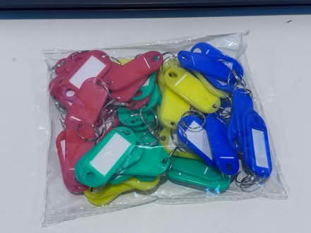 Photo of free Bag of 60x key tags. Brand new (KT3 New Malden) #1