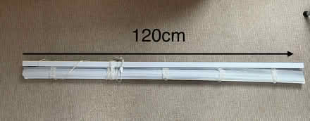 Photo of free Window Blind - White Slatted Drop Down Blind (Winchmore Hill N21) #1