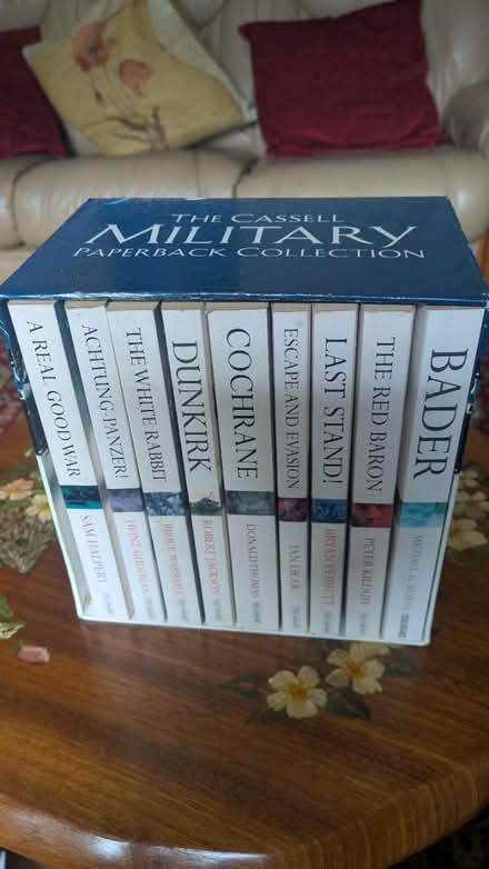 Photo of free Box set military paperbacks (CM15 Shenfield) #1