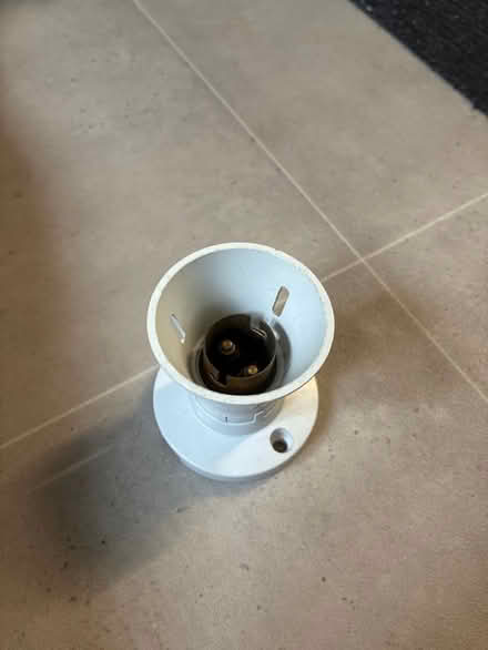Photo of free Bayonet lamp holder (Peachcroft OX14) #1