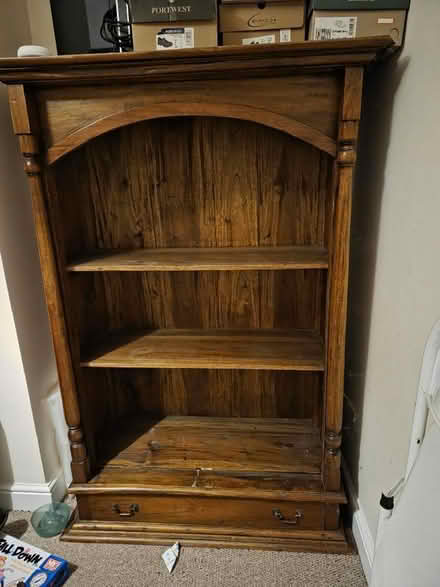 Photo of free wooden shelf (Slack Lane DE22) #1