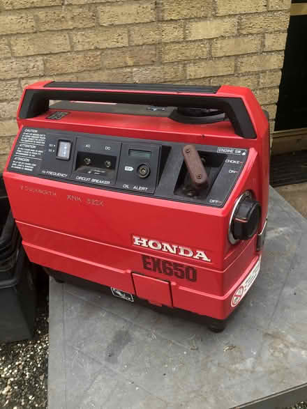 Photo of free Honda EX650 generator (Lyneham OX7) #1