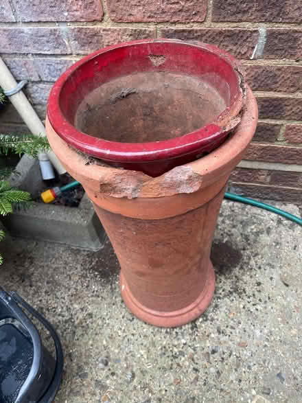 Photo of free Chimney pot planter (Chelmsford CM3) #3